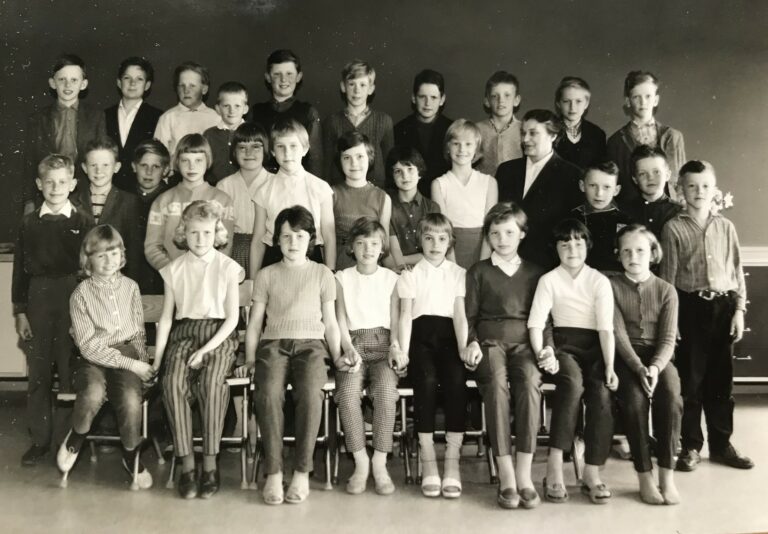 Skolklass Borrby 1960 klass 3