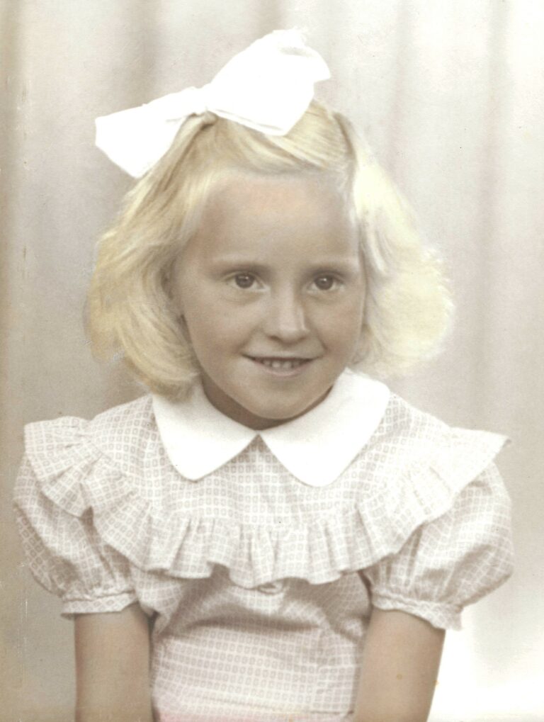 Karin 10 år. Foto troligen Harnesk