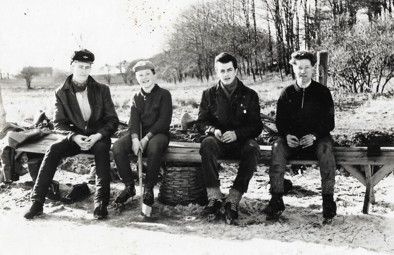 Fr vä Ove Blixt, Klas Stålhammar, Jan-Åke Persson och Kjell Karlsson