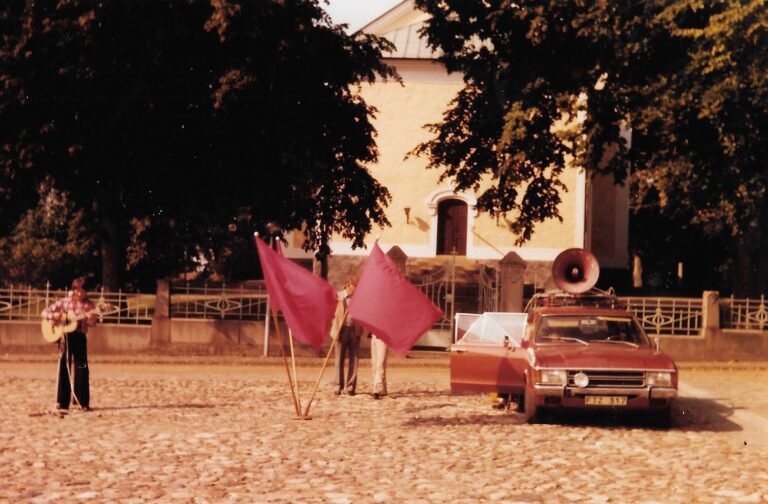 Valmöte Korsoren i Borrby. Foto K Karlsson