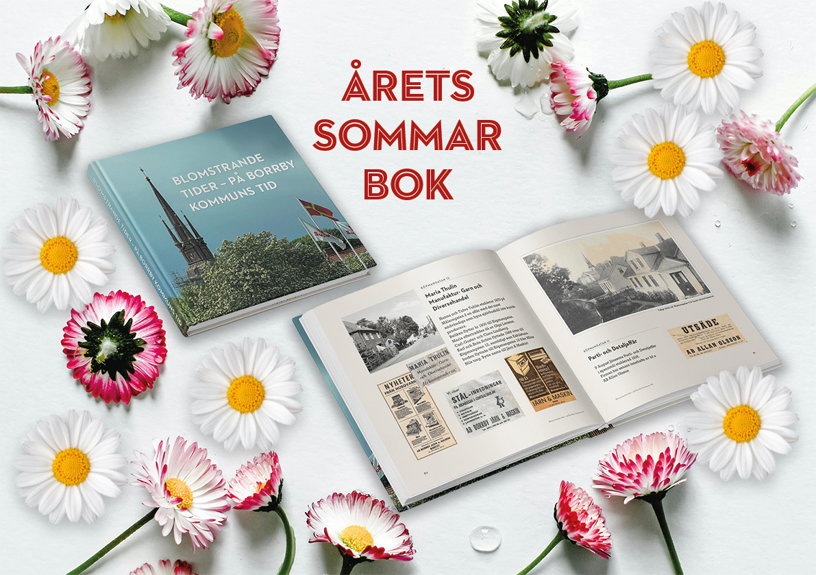Köp boken Blomstrande tider på Borrby kommuns tid!