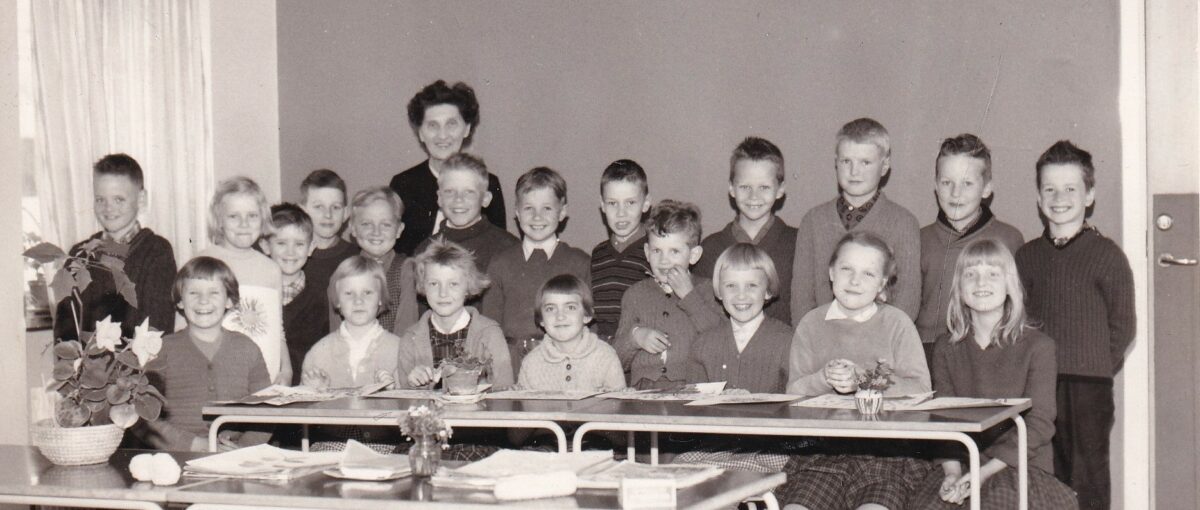 Klass 2 i Borrby skola 1959-1960