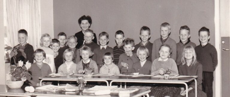 Klass 2 i Borrby skola 1959-1960