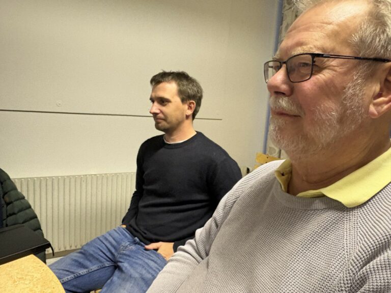 Robin Olofsson och Kent Hellman