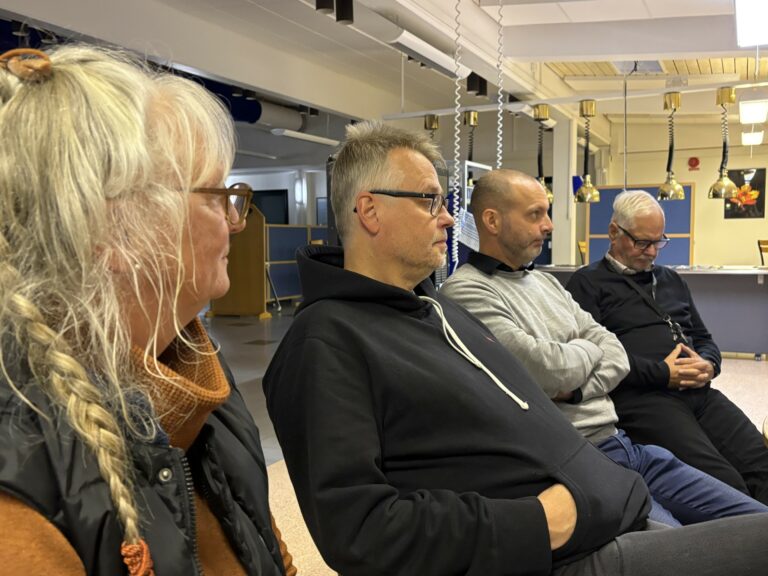 Gunnel Ottersten, Joacim Månsson, Christoffer Yngve och Ingmar Jönsson.